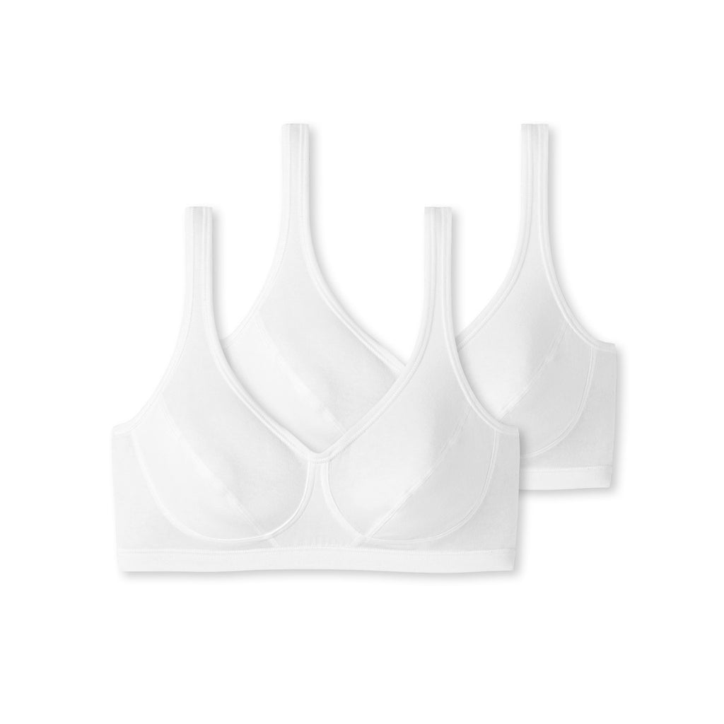 Schiesser 95/5 Bustier 2-Pack With Cups 