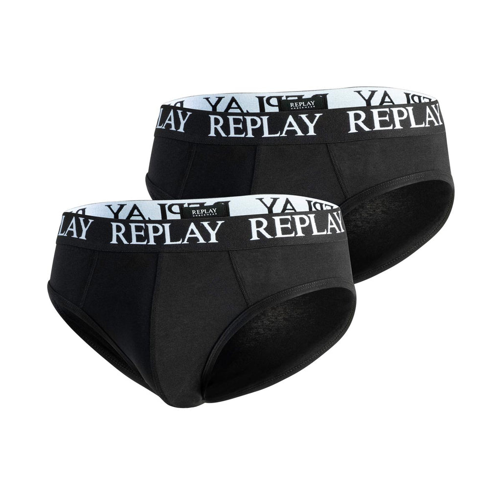 Replay Fashion Replay Slip Basic Cuff Logo 2Pcs Box