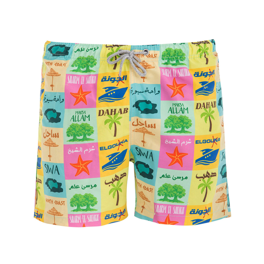 Kai Collection Egyptian Summer Swim Shorts